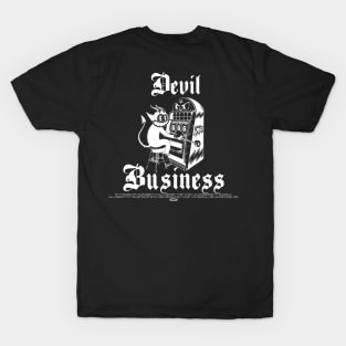 DEVIL BUSINESS BLACK T-Shirt